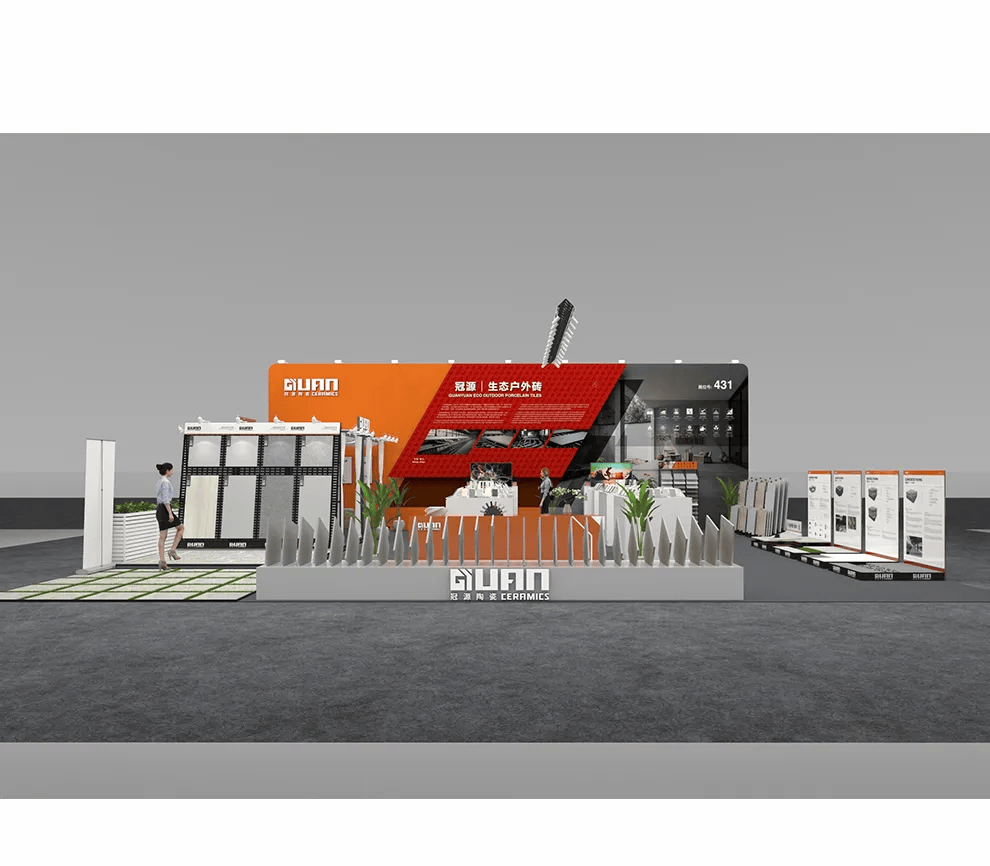 冠源陶瓷2024潭州展展位亮点抢先看,值得期待!_产品_设计_空间