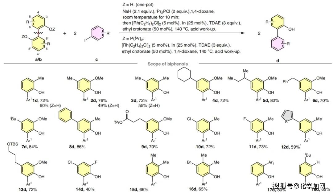 原创董广彬课题组natcatal铑催化非张力芳基芳基键的分裂交叉偶联反应