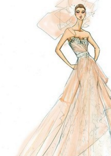 原创十二星座对应的手绘婚纱双子座简单大气摩羯座美的无法形容