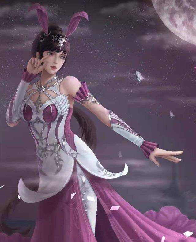 原创斗罗不同形象的小舞亮相泳装小舞俏皮可爱见到大长腿爱了