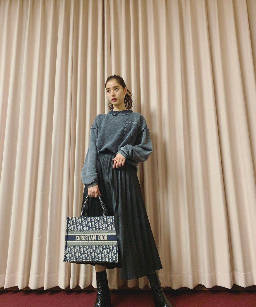 新木优子成为dior国外区大使混血颜大长腿衣品更加分