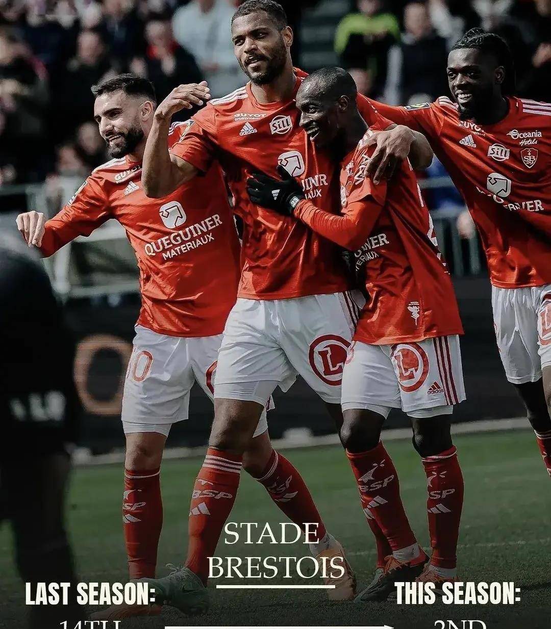 五大联赛中最令人惊讶的五支球队已经从阶梯的最底层变成了欧冠球队