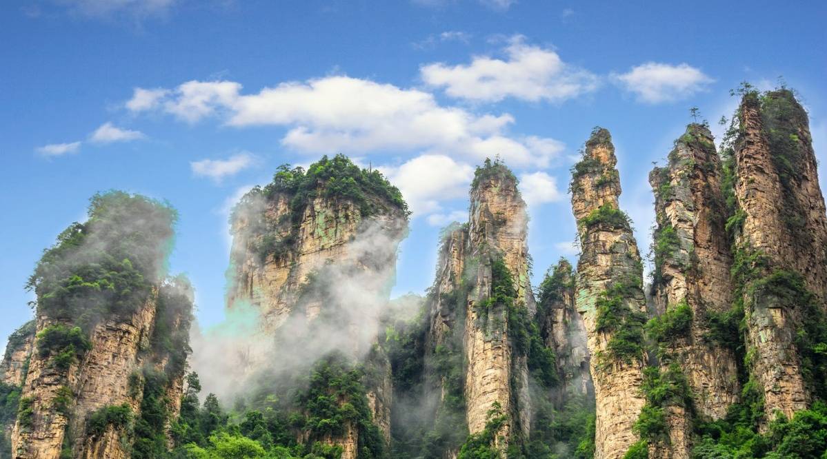 湖南山水景点图片