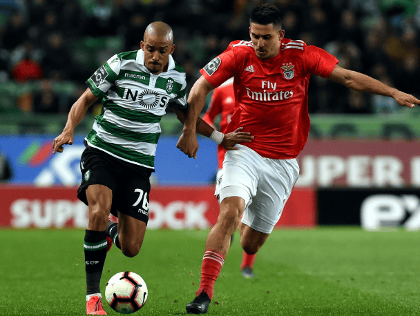 葡萄牙体育在葡超第11轮的榜首大战中客战本菲卡最终1