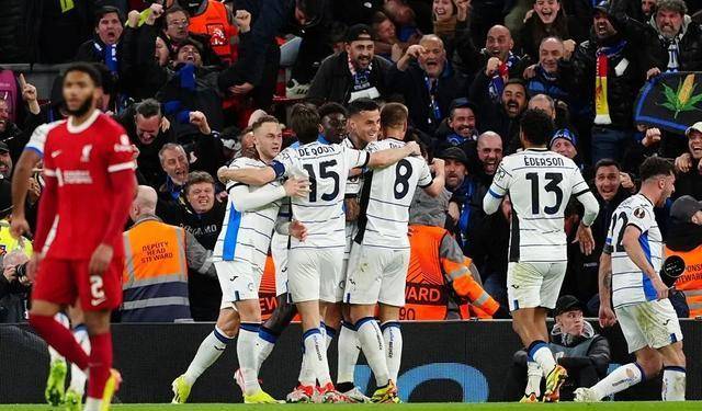 欧联杯14决赛利物浦03不敌亚特兰大两球英雄创历史