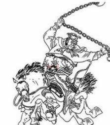 49,地阖星火眼狻猊邓飞,好吃人肉《水浒传》:攻杭州北关门时被石币换