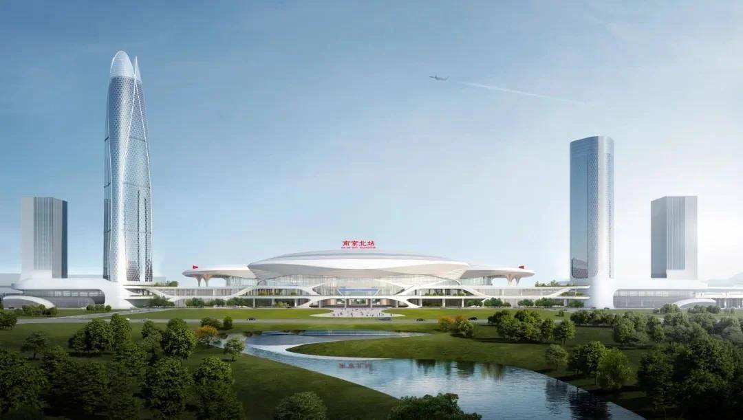 南京北站造型奇特,设计灵感来自梅花_因为_四大_之谜
