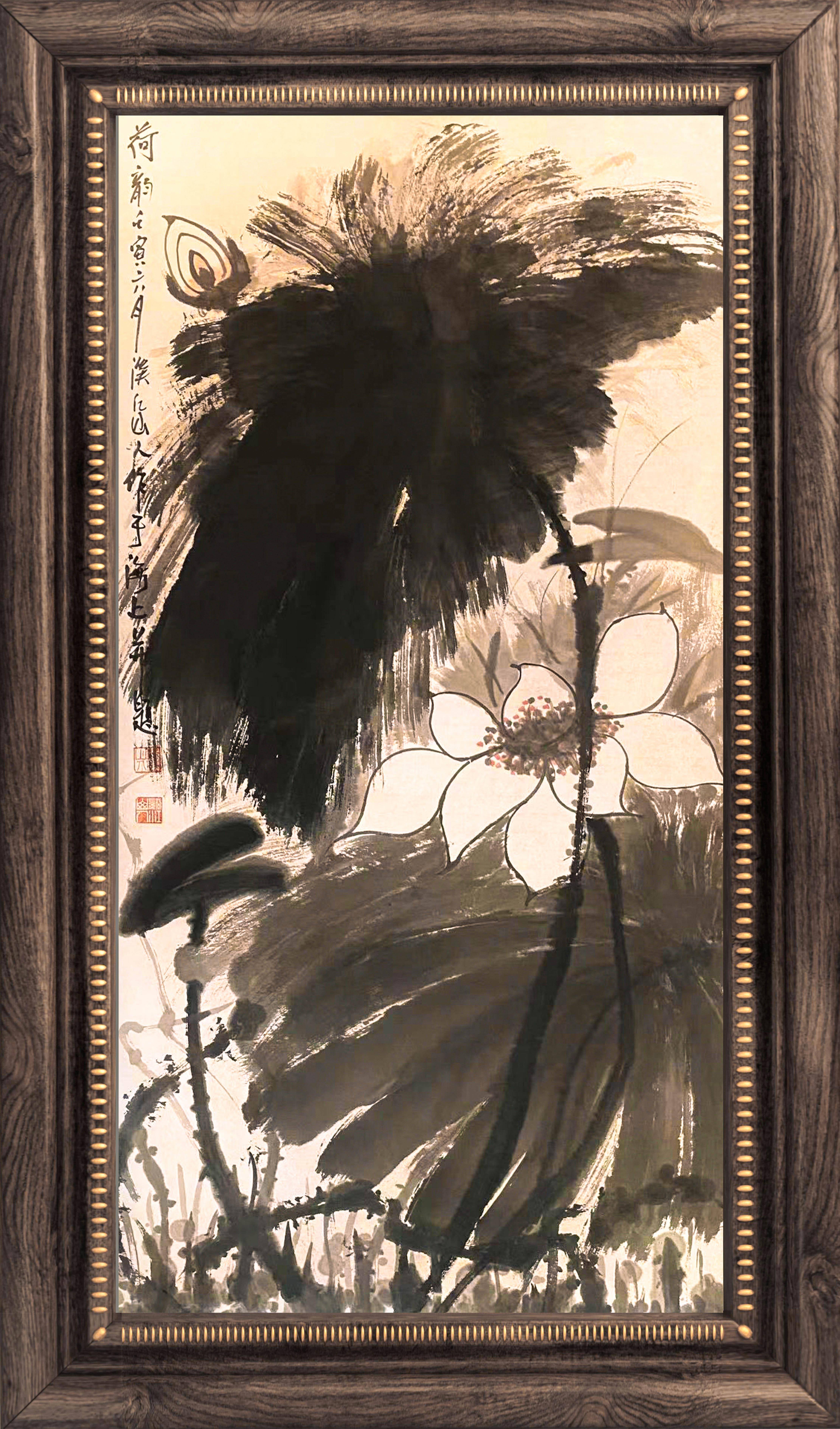 绮丽花鸟 现代山水—当代画坛著名国画家朱祖国艺术人生_先生_作品_创