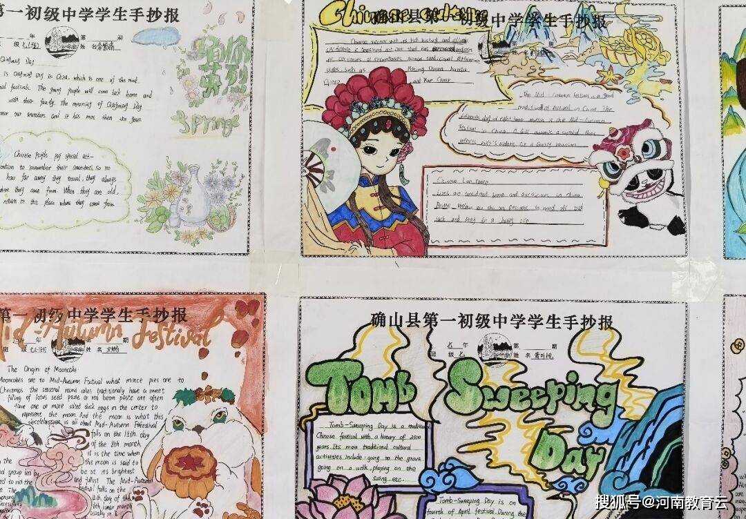 
英语小报初中  第1张