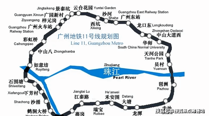 广州环线地铁图片