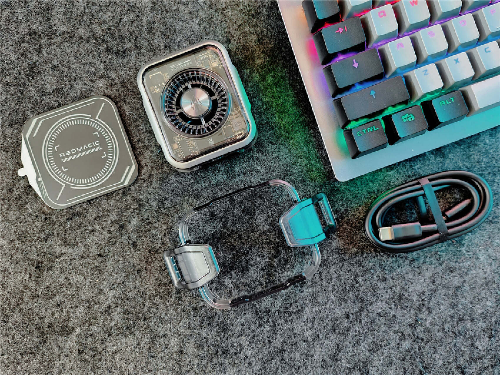 红魔液冷散热器5pro体验vc液冷强效散热清凉一夏游