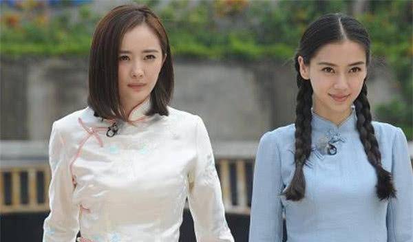 杨幂身高166杨颖168热巴168谁谎报身高一目了然