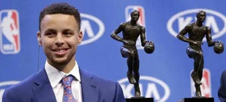 15年的斯蒂芬库里mvp有多大价值前六个都是超巨星詹姆斯以2567排名第