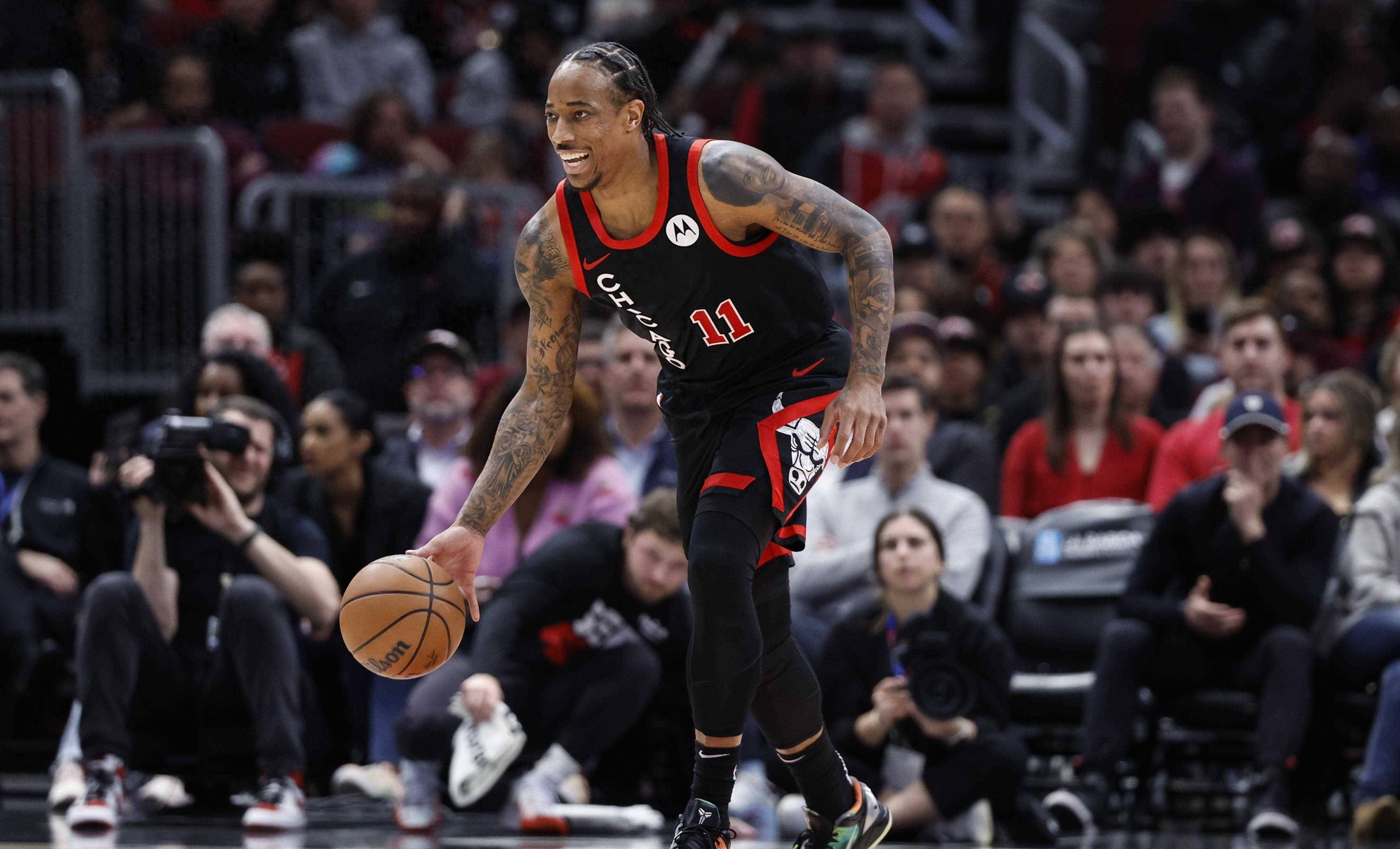 强势输出!德罗赞22中14