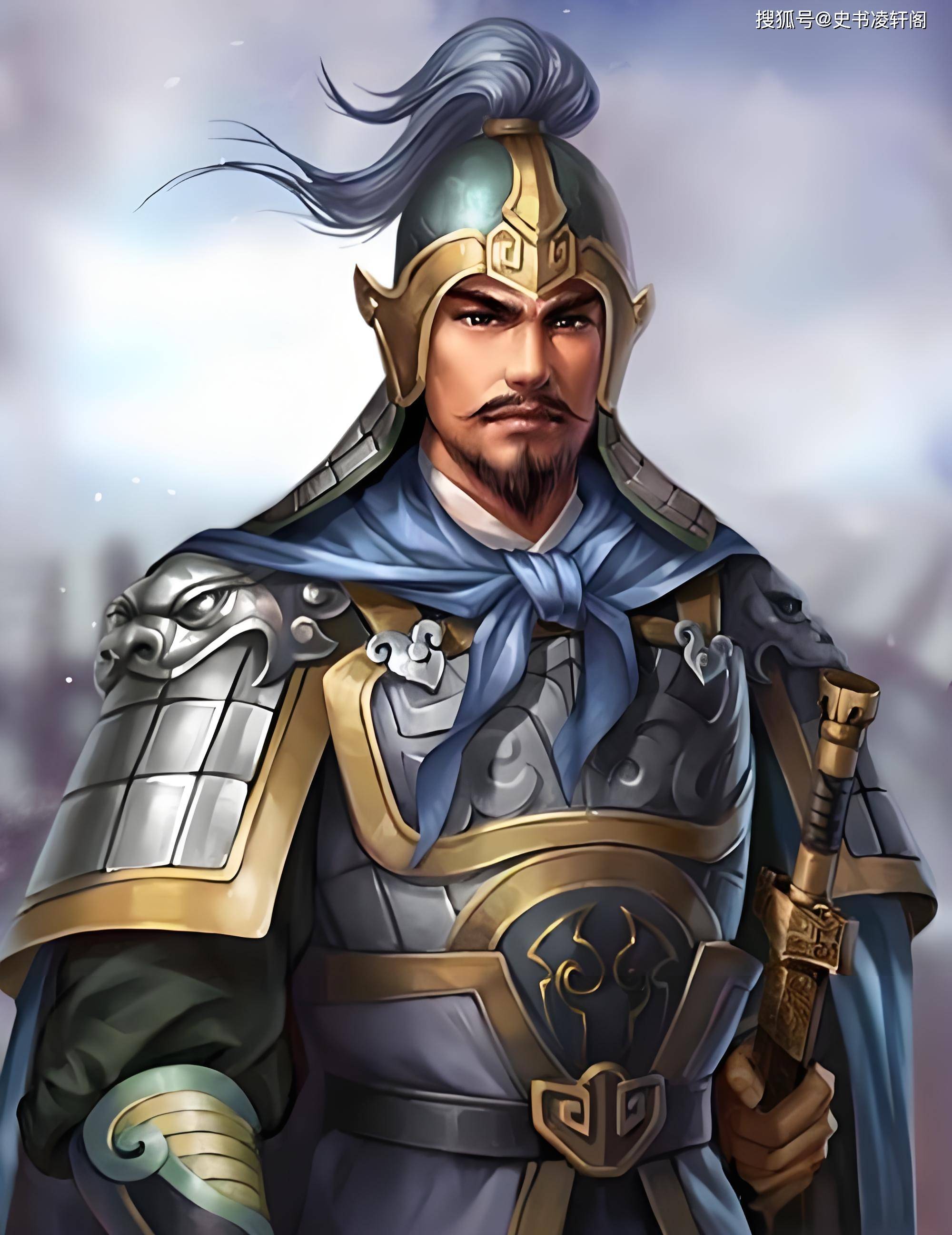 大明英烈:岳飞九代传人,金眼雕岳伦用卧马回身枪,枪挑四宝大将_朱元璋