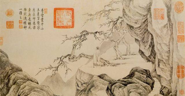 原创唐伯虎画了一棵树卖2980万张大千也跟着画一幅结果才卖62万