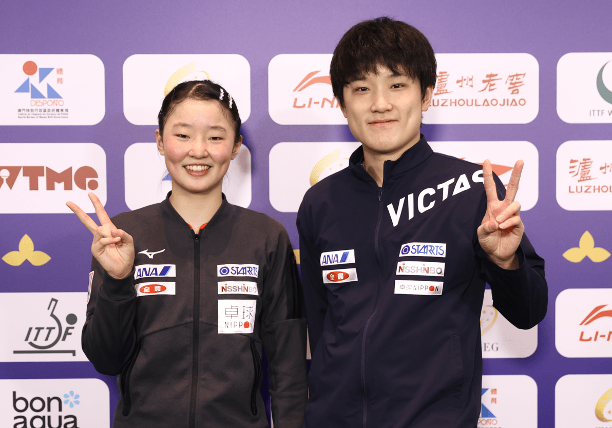 张本家族创造历史!兄妹双双打进世界杯4强,成为国乒头号对手