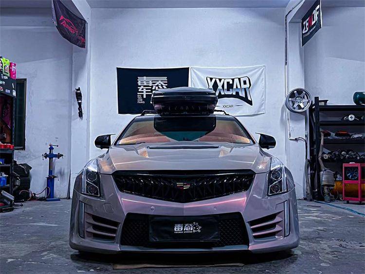 潮流风格 凯迪拉克改装airbft空气悬挂案例