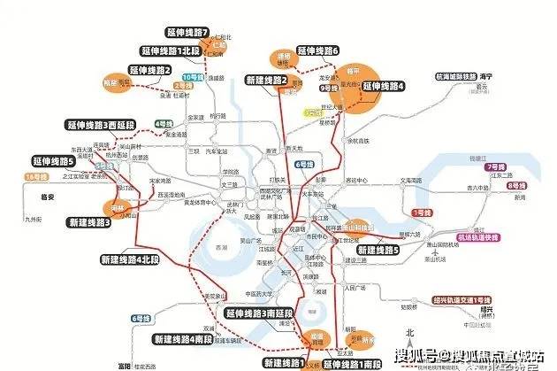 但少有人注意到,10号线还有一条北延段是地铁四期规划环评内容中的