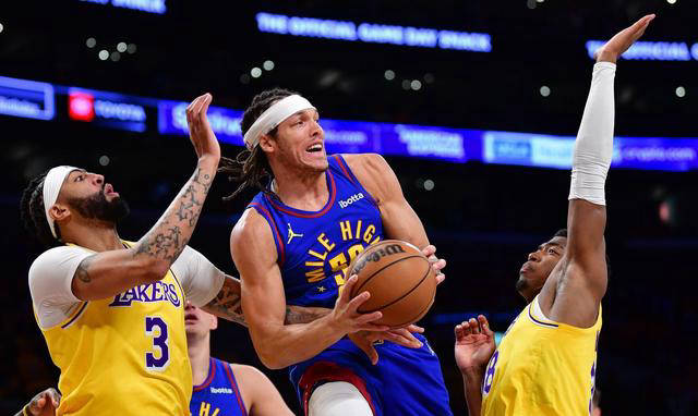 本场胜利关键在于掘金队的奇兵——阿隆-戈登!