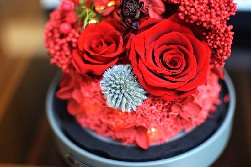 520送老婆首选:唯忆玻璃永生花艺传情