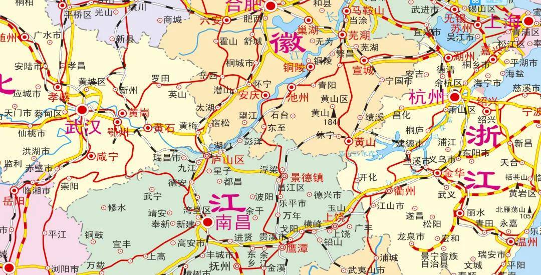 中国地图省市县行政区划交通高清cdr格式矢量源文件素材数据截止2019