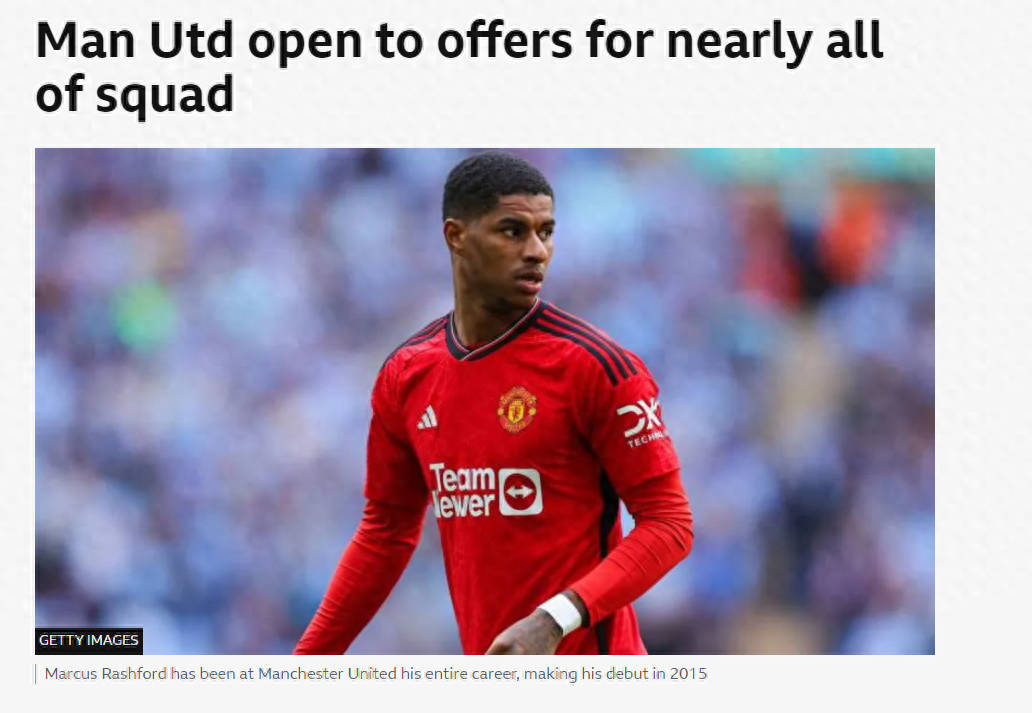 "在曼联考虑出售队长贝尔纳德,门将奥纳纳以及后卫达洛特之前,该俱乐