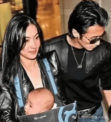 张柏芝三胎儿子正面照曝光,终于洗清了谢霆锋了的冤屈