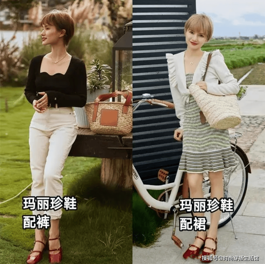 中年女人穿裙子,鞋子尽量不要穿小白鞋和厚底鞋,另外3