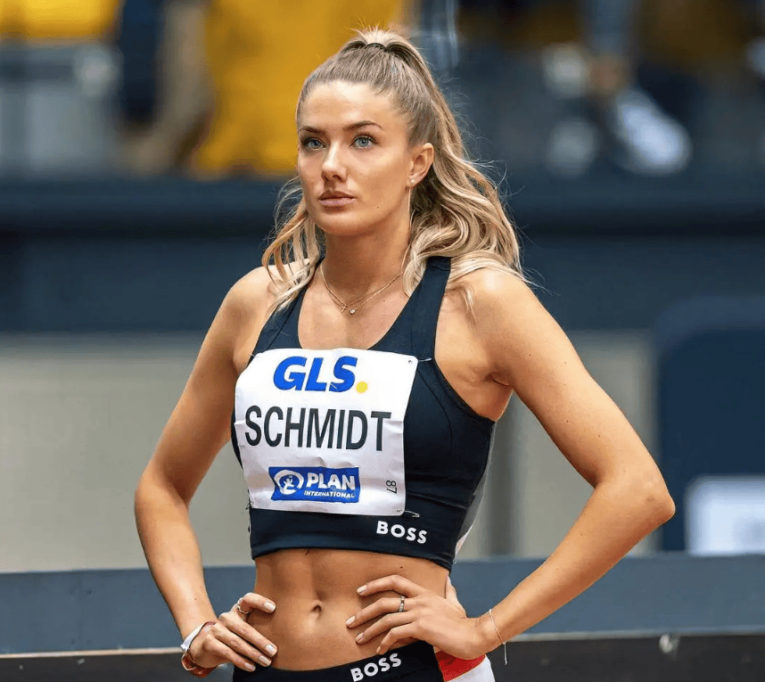 最性感的女运动员,德国女子田径选手艾丽卡-施密特在社媒上正式确认