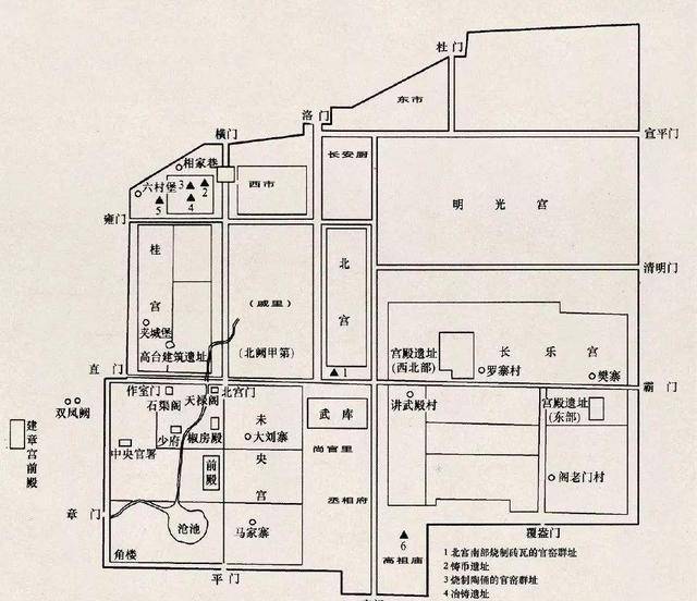 汉朝皇宫平面图11,北周皇宫未央宫北周建立后,仍然以长安为都城,以
