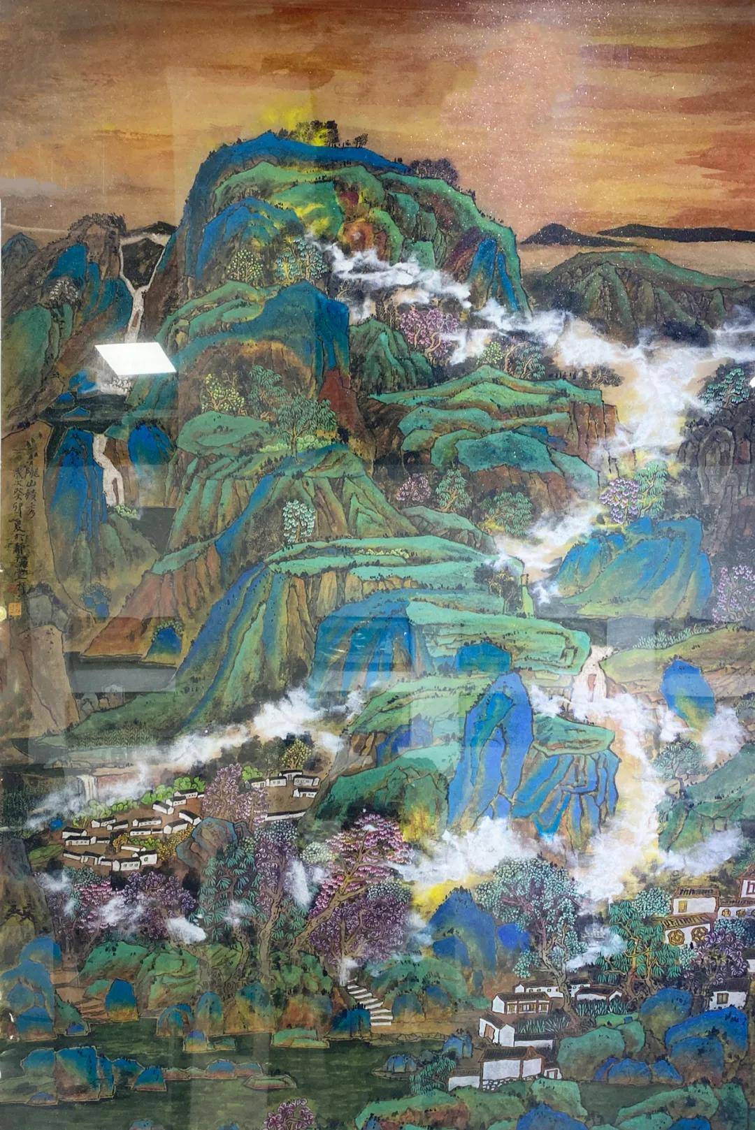 《中国青紫重彩山水画》著作版权画家,中国美术家协会会员,甘肃省美术