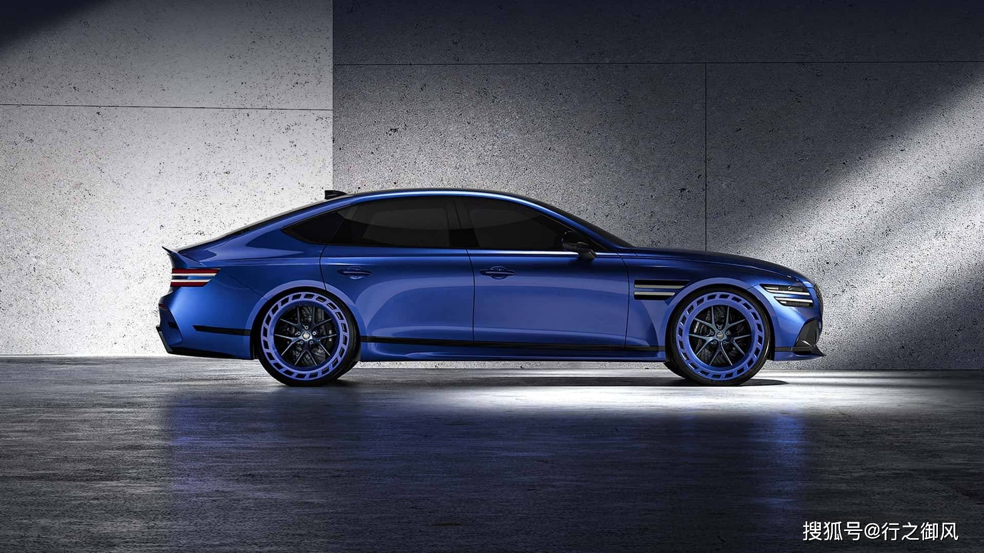 再造性能:genesis g80 ev magma