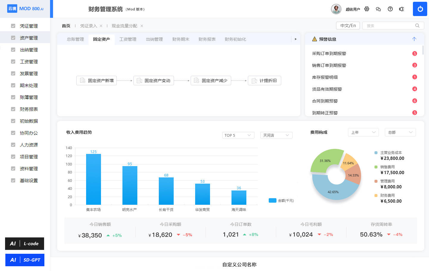云境软件:模块化让企业数字化管理更高效