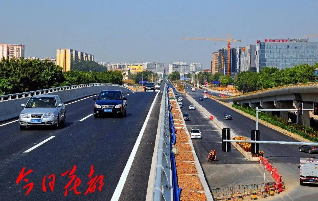 红绵立交▲2020年11月30日起,广清城际(花都站至清城站),广州东环城际