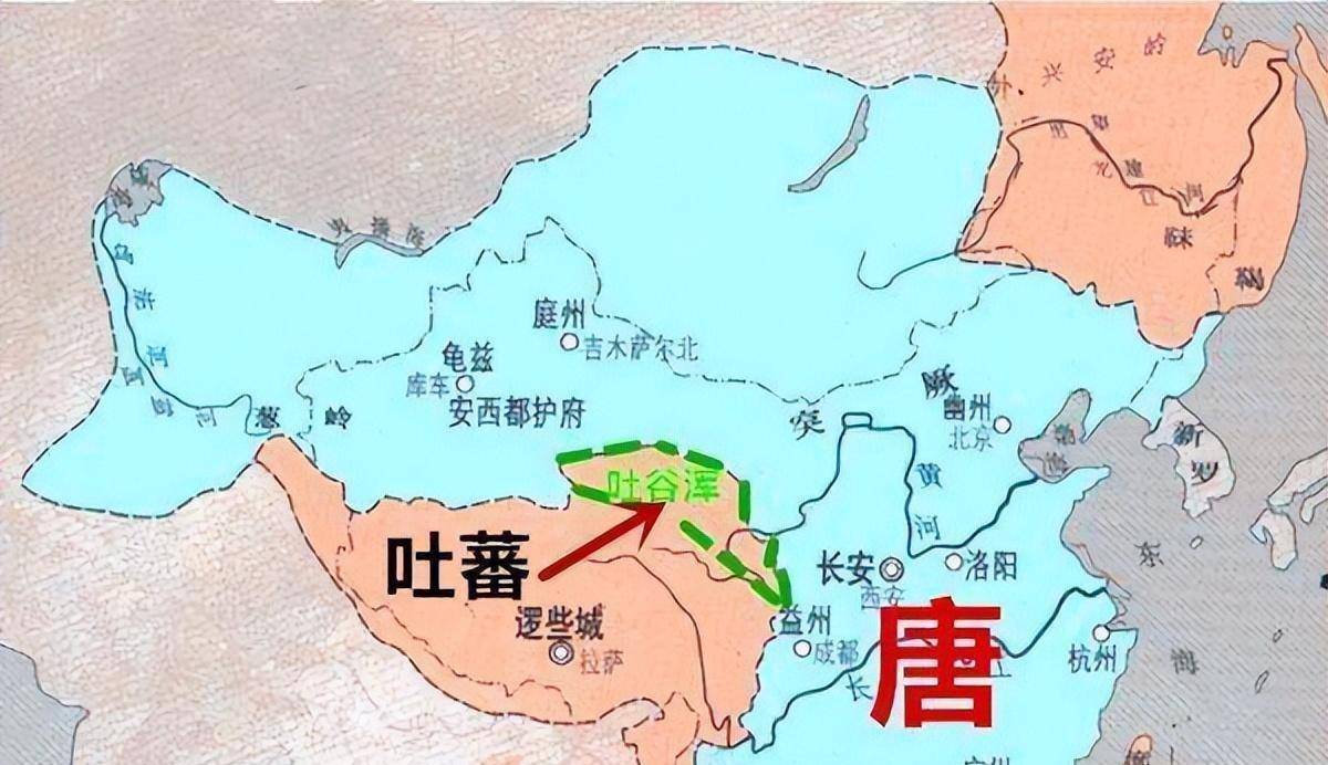 李世民地图图片