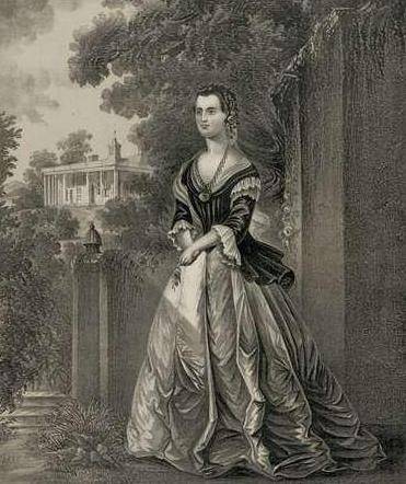 华盛顿夫人:26岁丧夫带两子嫁华盛顿,同富贵经乱世恩爱不渝