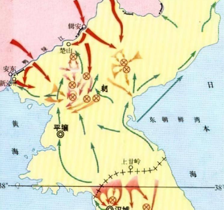 原来,经过前三次战役之后,志愿军虽然已经将美军从鸭绿江边赶到了三七