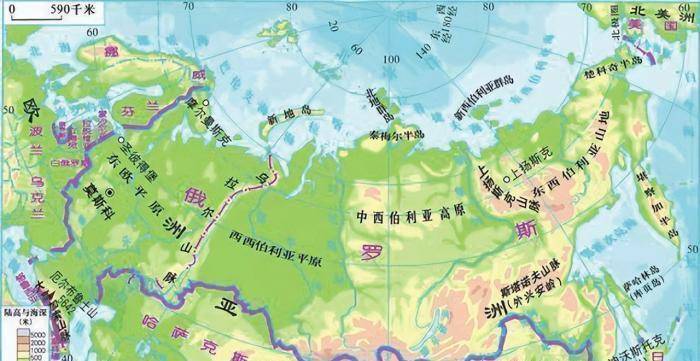 按照地形,可以分为三大部分,分别是西西伯利亚平原,中西伯利亚高原,东