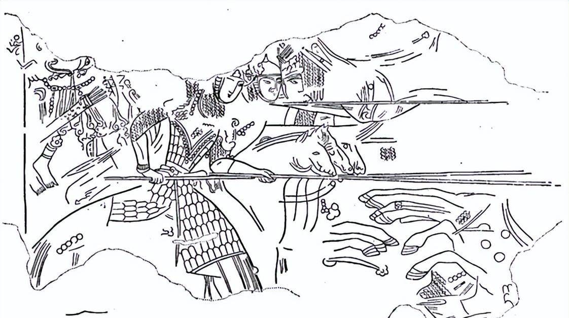 作战勇猛闻名,这些粟特人被苏禄编入突骑施的军队,组成一支粟特流亡军