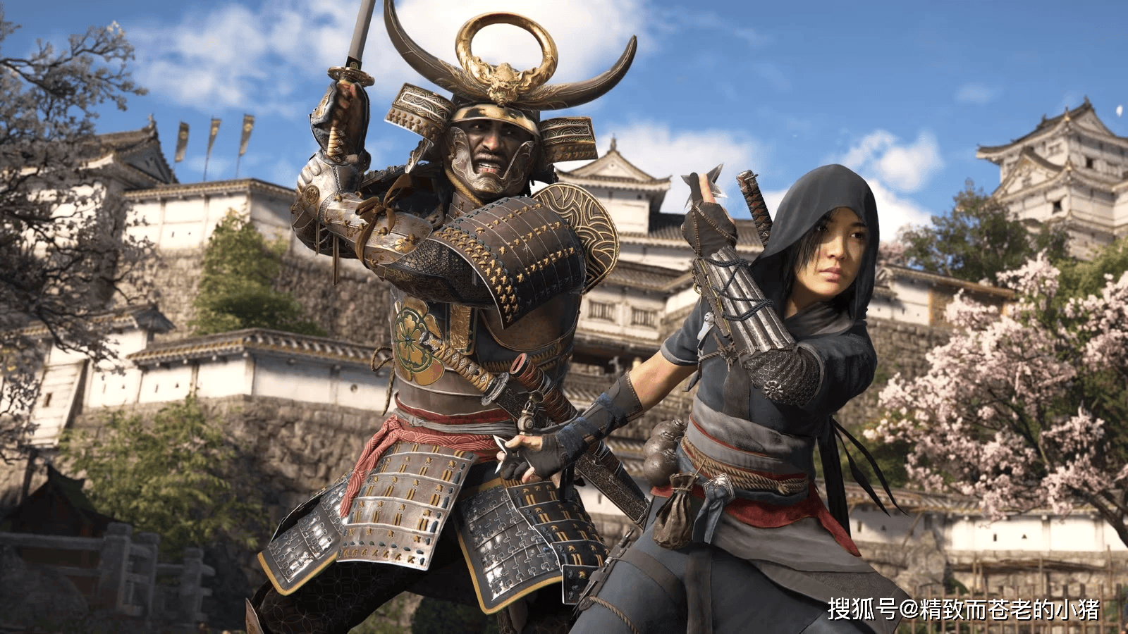 作《刺客信条:影》(assassins creed: shadows)的首发电影式预告片