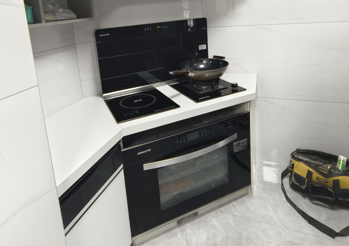 将帝厨房电器丨分体集成灶入场安装顺序,后悔没有早点看到!