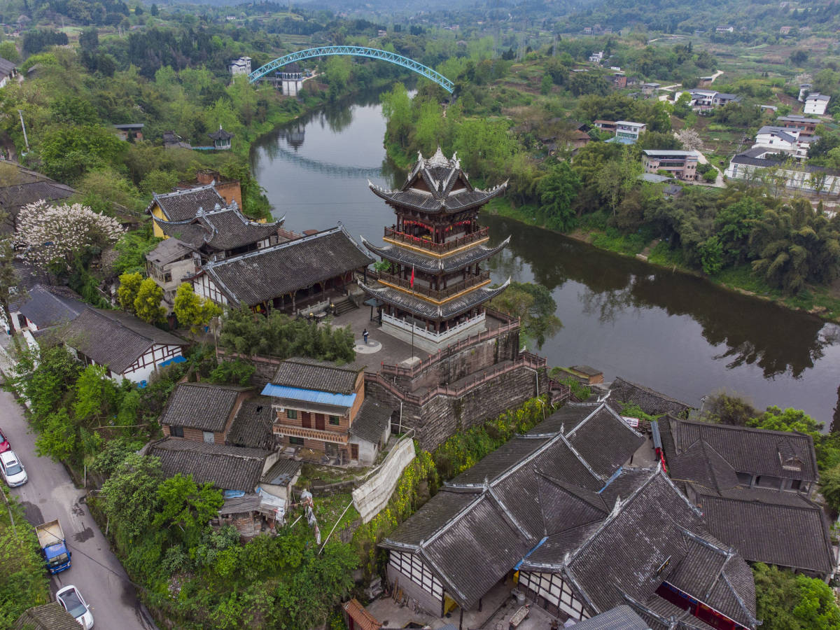 洛带古镇周边旅游景点图片