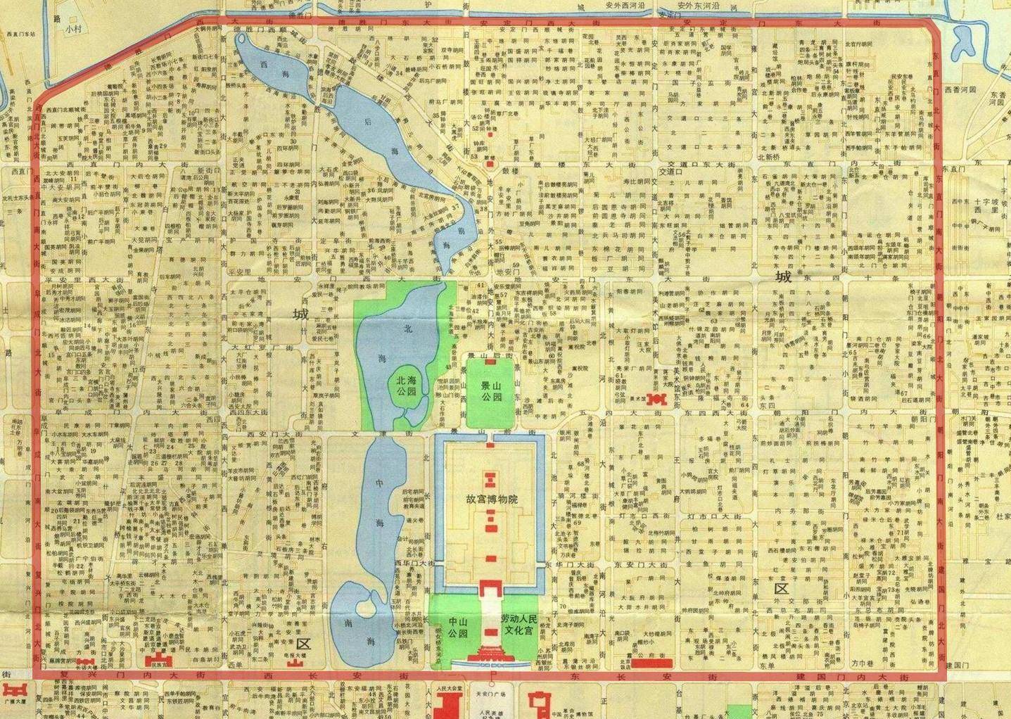 从十几张地图,看北京城的发展和变迁