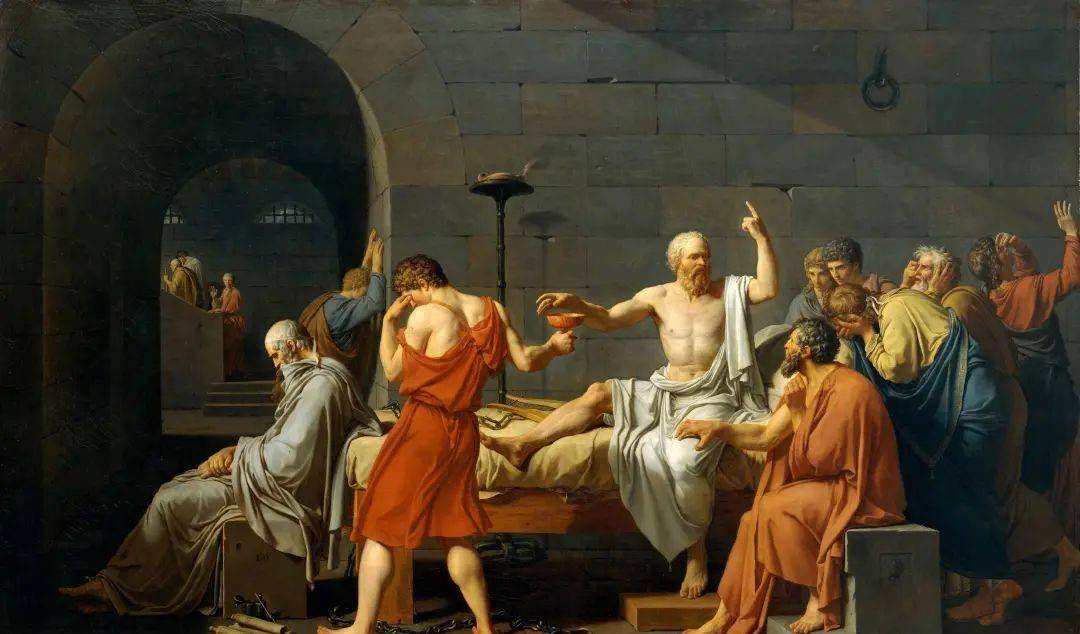 苏格拉底经常跟年轻人讨论社会问题,讨论哲学,甚至公开挑战雅典的社会