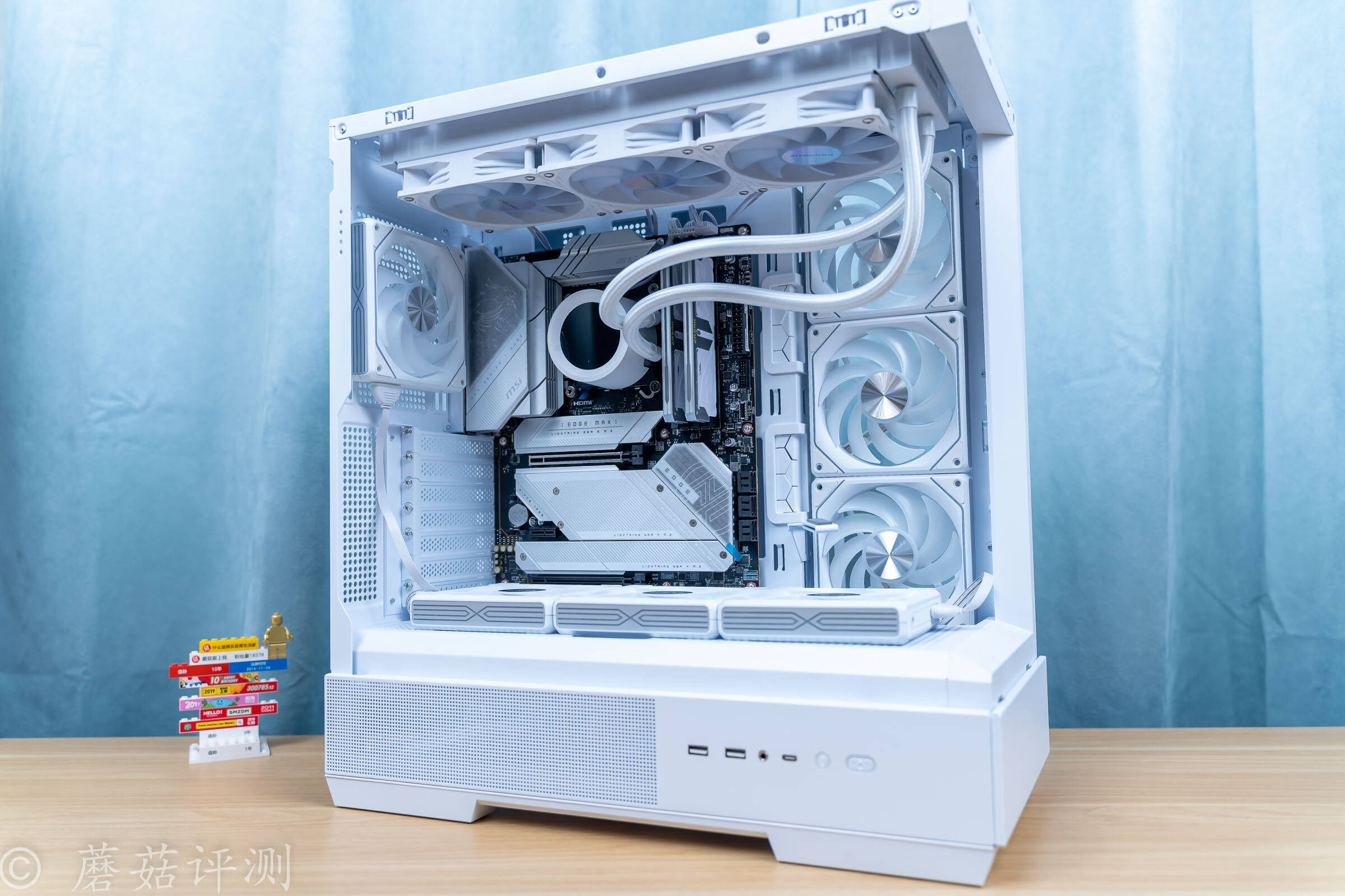 设计精致且用心,用料扎实还厚道!爱国者星璨大岚海景房机箱 评测