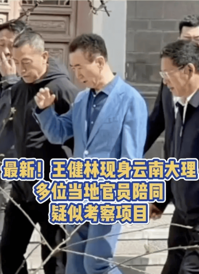 王健林还清6000亿现身云南,瘦到脱相,儿子王思聪可能移民日本