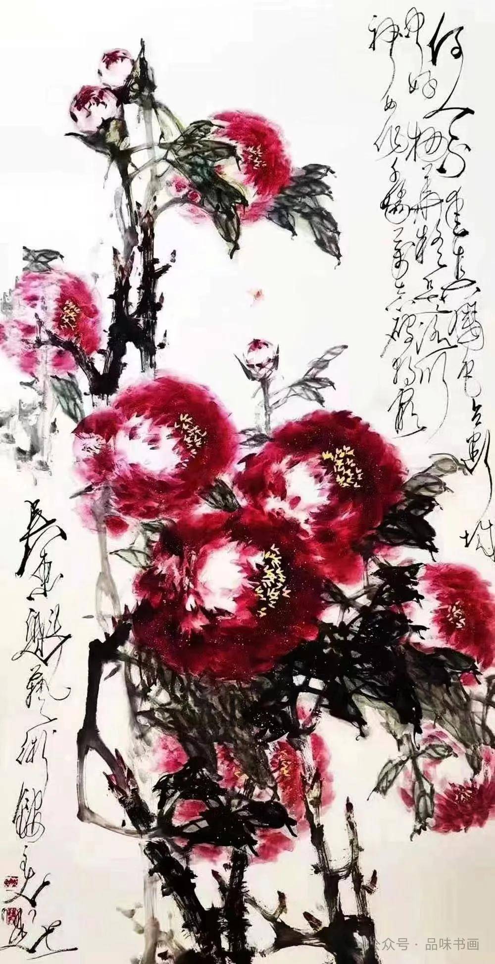 观吴东魁牡丹图 走进春意盎然_花卉_品种繁多_菏泽