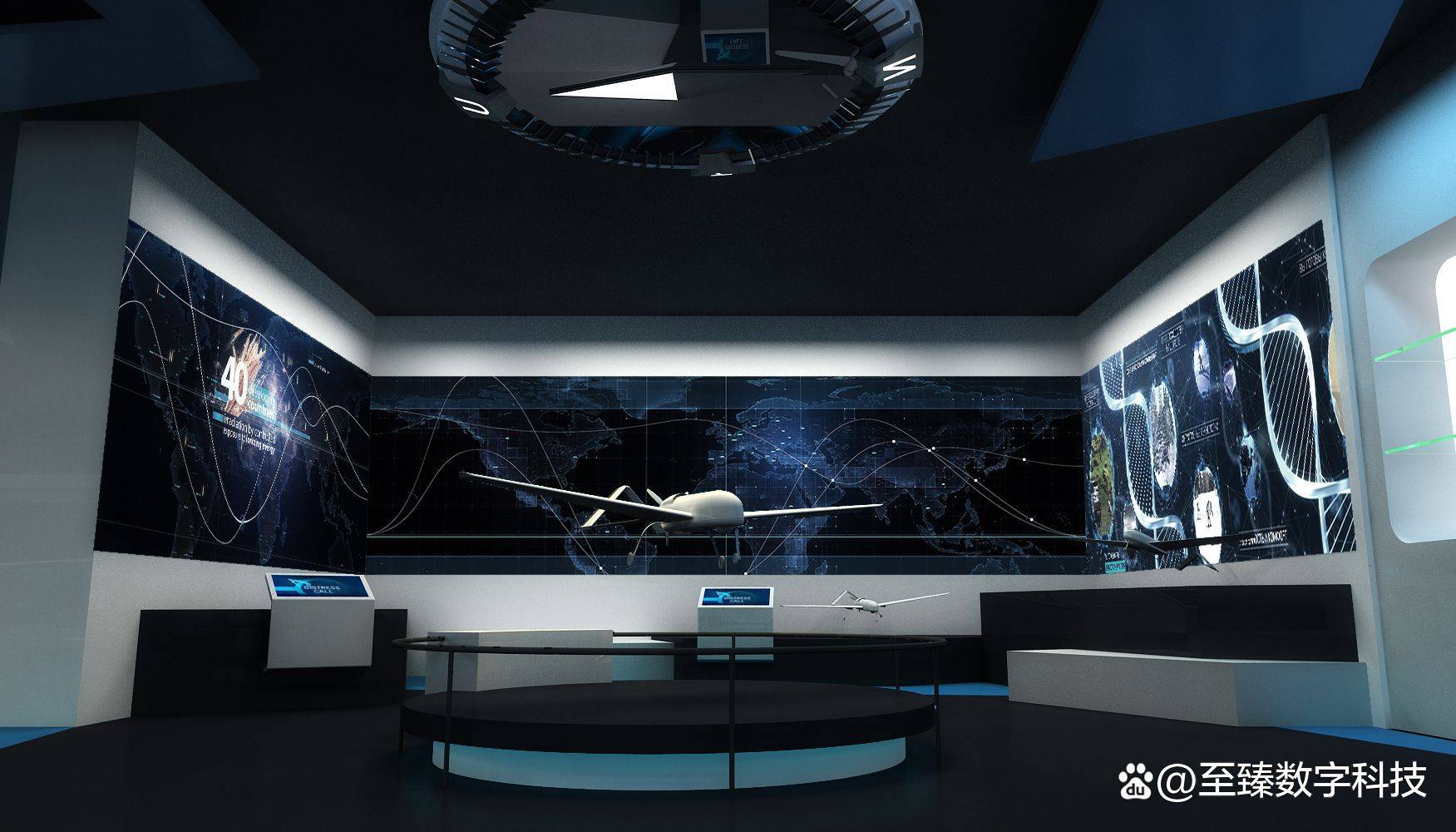 企业数字多媒体展厅设计思路分享