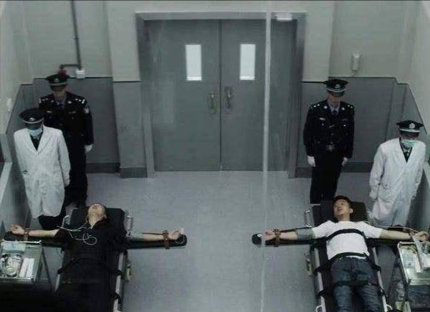 注射死刑人现场图图片